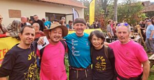 中央はこの国際鍛冶屋会議のキャプテンブルノさん