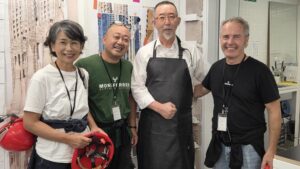 サグラダ ファミリア彫刻アトリエで彫刻家 外尾悦郎さんと